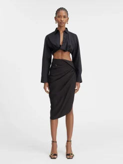 The Bahia cropped shirt