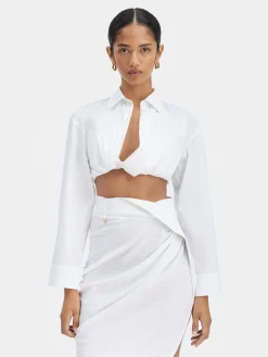 The Bahia cropped shirt