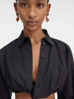 The Bahia cropped shirt