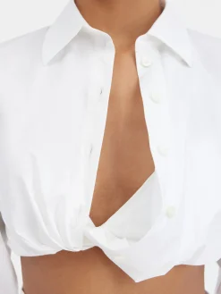 The Bahia cropped shirt