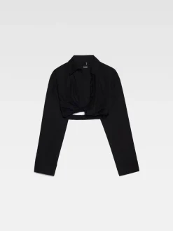 The Bahia cropped shirt