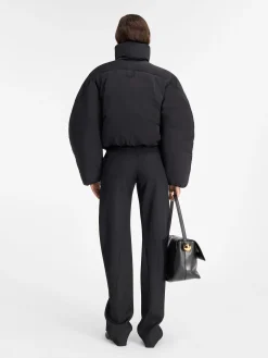 The Caraco cropped puffer jacket