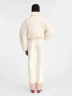 The Caraco cropped puffer jacket