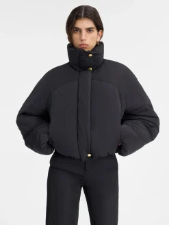 The Caraco cropped puffer jacket