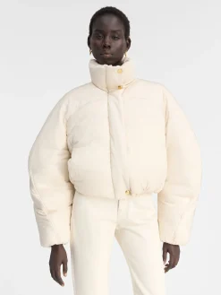 The Caraco cropped puffer jacket