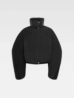 The Caraco cropped puffer jacket