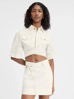 The de-Nîmes denim top