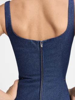 The de-Nîmes Spoglio denim dress
