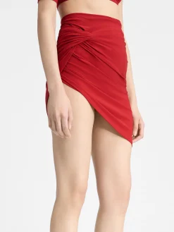 The Drapeado mini skirt