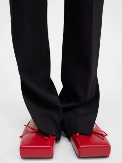 The flat Ballet mules