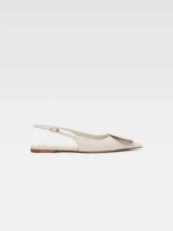 The flat Duelo slingbacks
