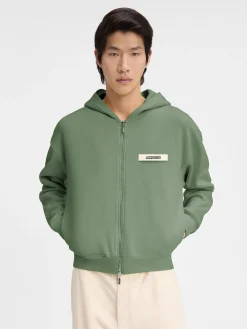 The Gros Grain zipped hoodie