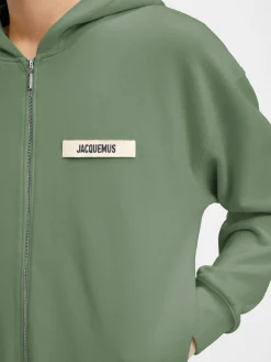 The Gros Grain zipped hoodie