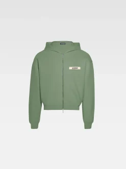 The Gros Grain zipped hoodie