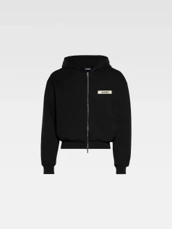 The Gros Grain zipped hoodie