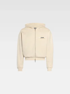 The Gros Grain zipped hoodie