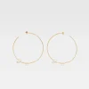 The Jacquemus hoops earrings
