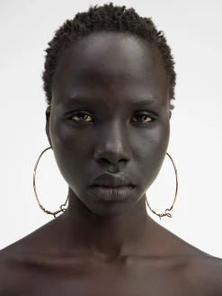 The Jacquemus hoops earrings