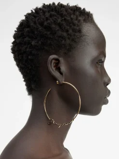 The Jacquemus hoops earrings