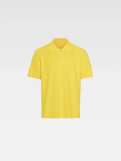 The knit polo shirt