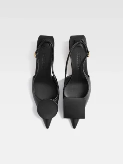 The low Duelo slingbacks