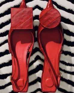 The low Duelo slingbacks
