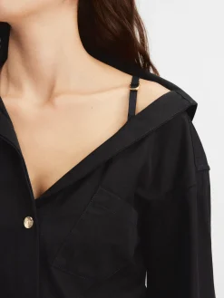 The mini shirt dress