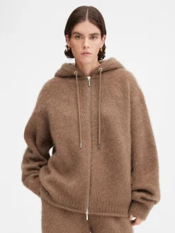 The Nuvola zipped cardigan