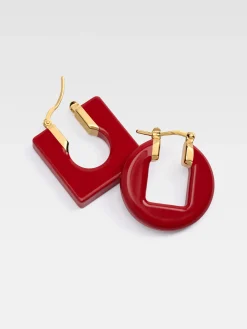 The Rond Carré earrings