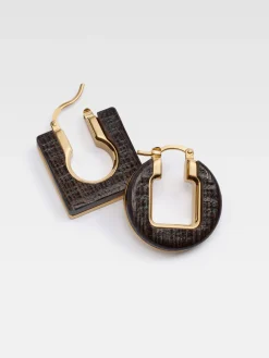 The Rond Carré earrings