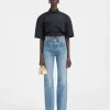 The straight de-Nîmes denim pants