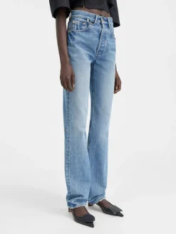 The straight de-Nîmes denim pants