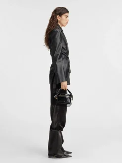 The Tibau leather jacket