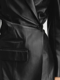 The Tibau leather jacket