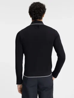 The Tricot long-sleeve polo shirt