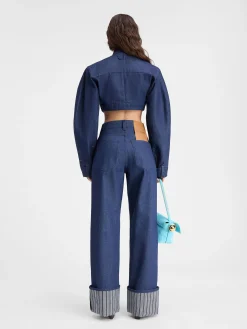 The wide de-Nîmes denim pants