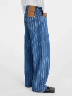 The wide de-Nîmes denim pants