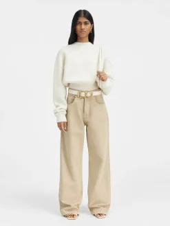 The wide de-Nîmes denim pants