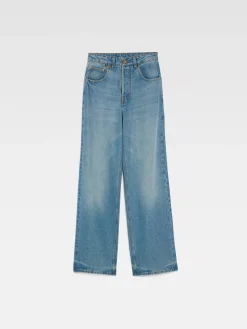 The wide de-Nîmes denim pants