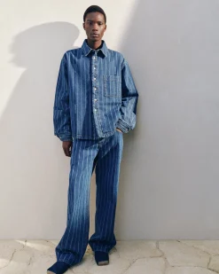 The wide de-Nîmes denim pants