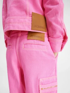 The wide de-Nîmes kids' denim pants