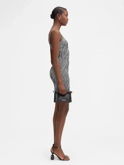 The Zebra mini knit dress