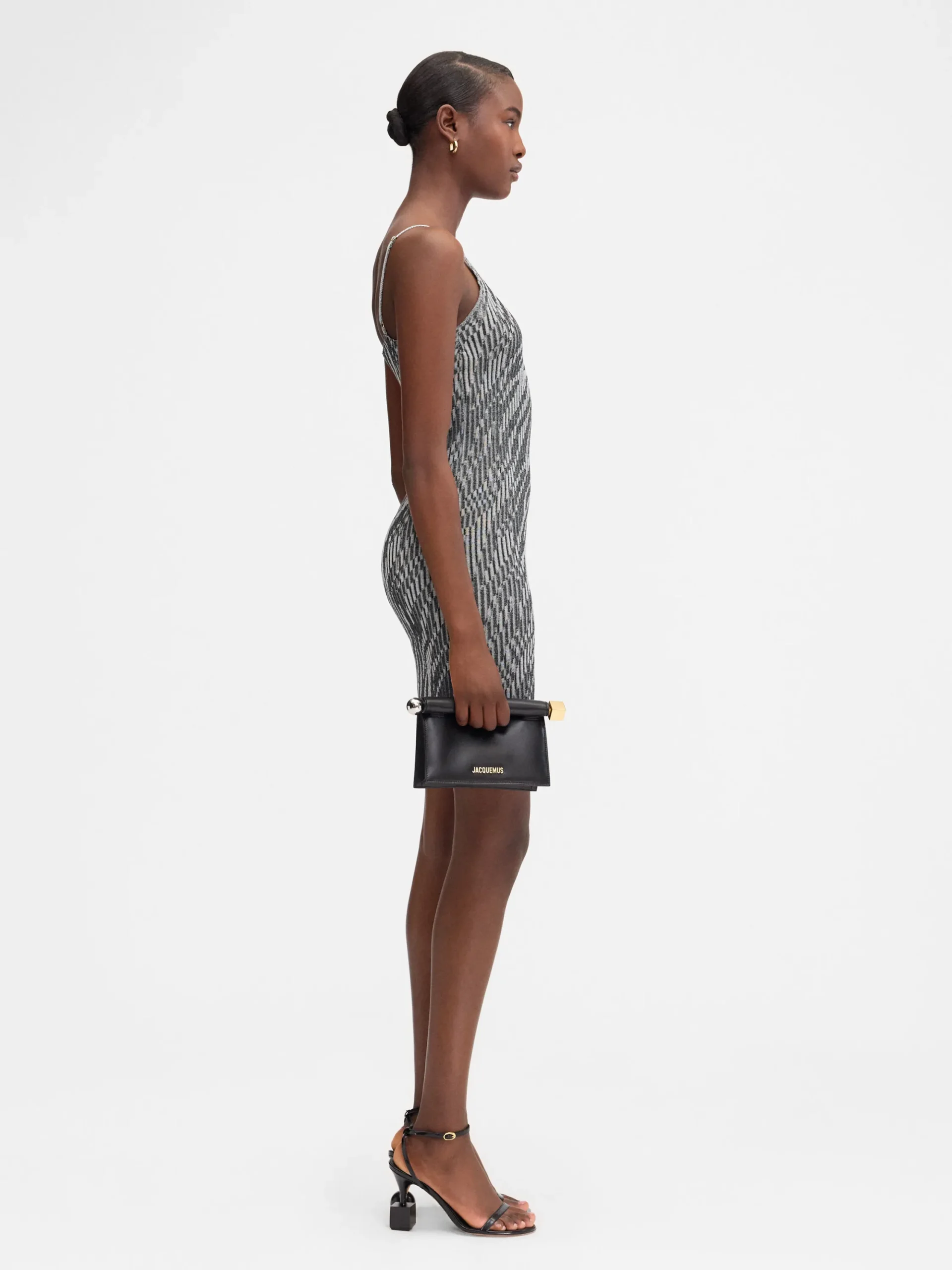 The Zebra mini knit dress