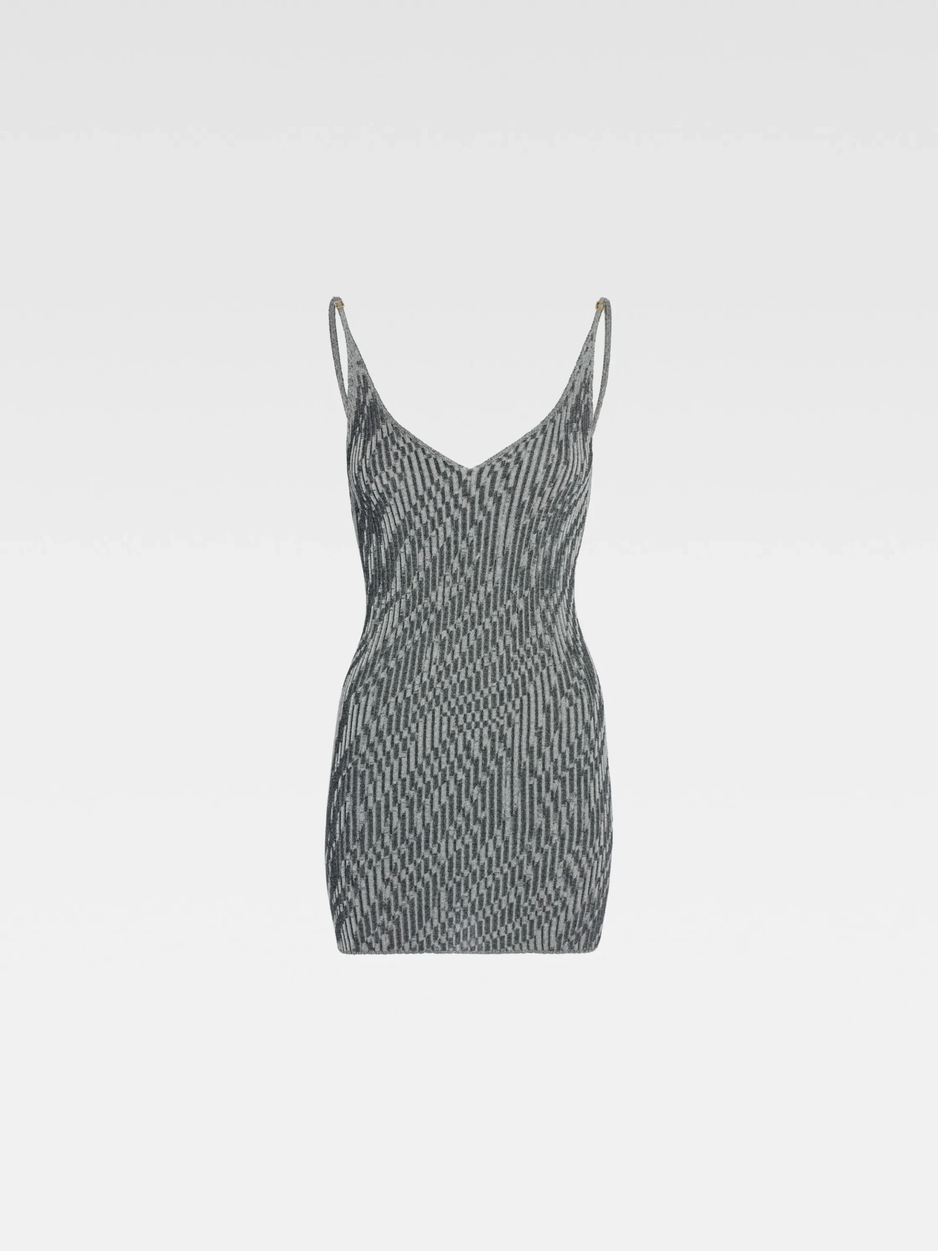 The Zebra mini knit dress