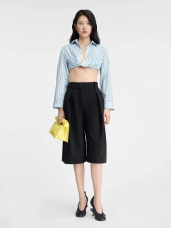 The Bahia cropped shirt