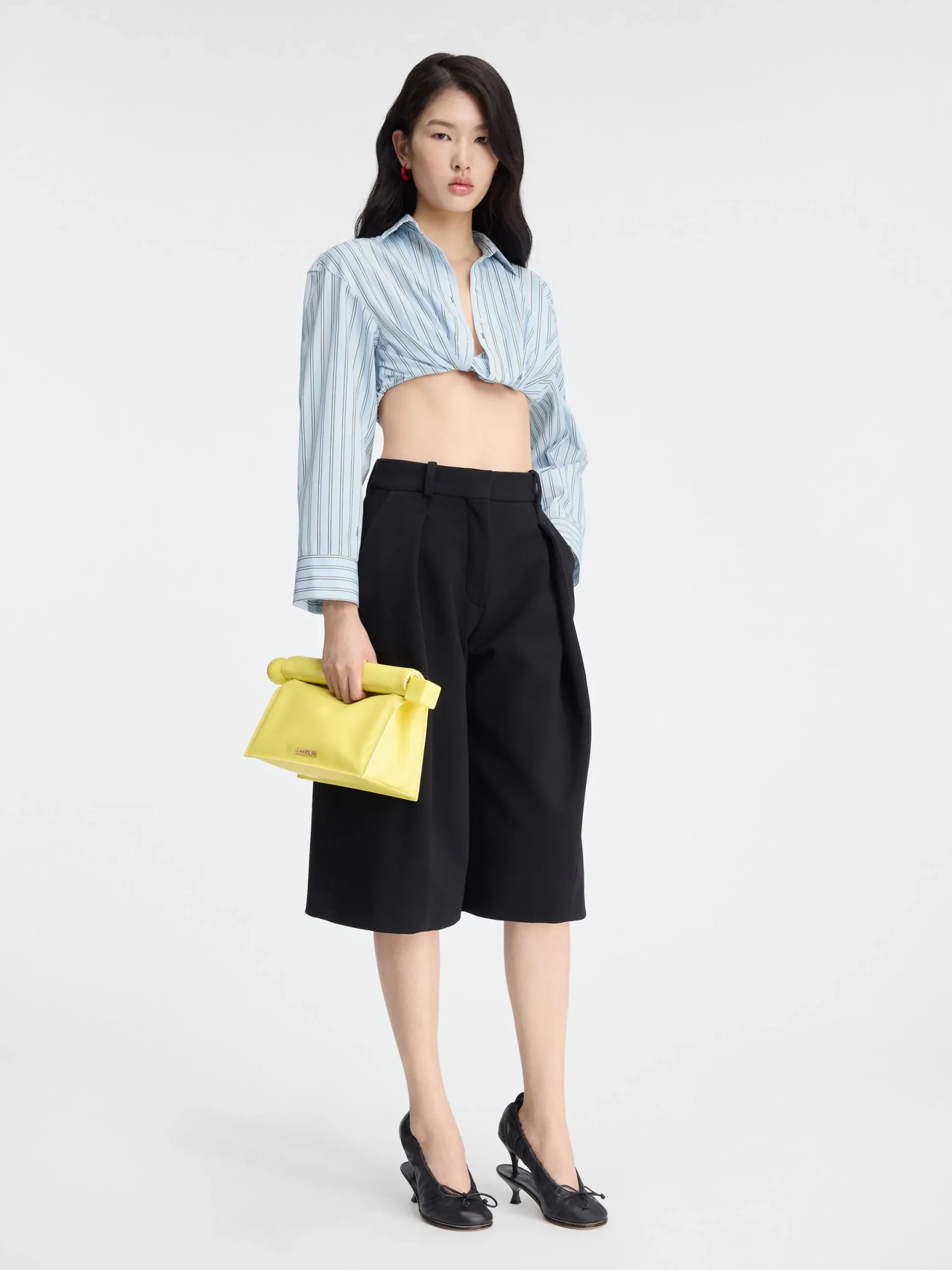 The Bahia cropped shirt