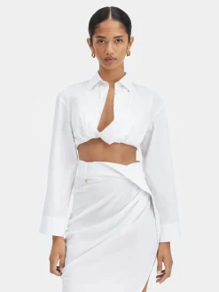 The Bahia cropped shirt