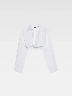 The Bahia cropped shirt
