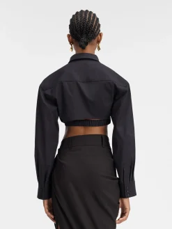 The Bahia cropped shirt