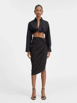 The Bahia cropped shirt